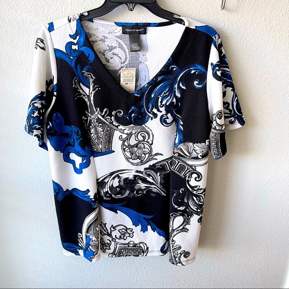 ASHLEY STEWARD BLOUSE - Picture 1 of 4